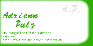 adrienn pulz business card